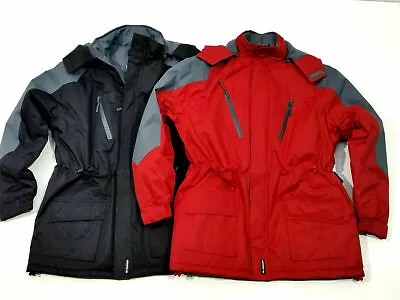 Buy Mens 100% Waterproof Fleece Lined Long Thick Padded Ski Work Coat Jacket S-6xl • 41.99£