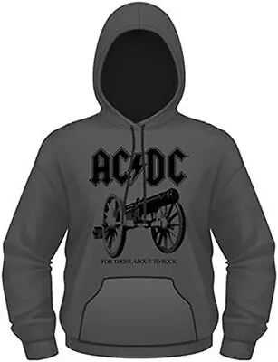 Buy AC/DC For Those About To Rock Grey Pullover Hoodie • 29.95£