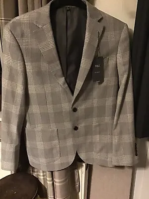 Buy M&S Check Suit Jacket  • 10£