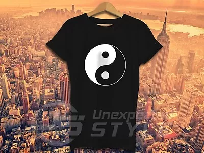 Buy YIN YANG T Shirt HIPSTER TAI CHI PEACE LOVE FRESH TUMBLR CROSS Gift Top Tshirt • 9.89£