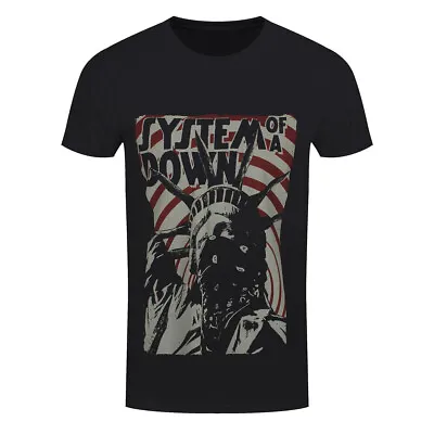 Buy System Of A Down T-Shirt Liberty Bandit Official Band Black New • 14.95£
