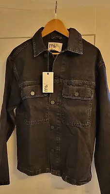 Buy Ted Baker Denim Shirt Jacket Black Size XS • 42£