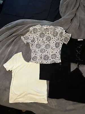 Buy Goth/ Alternative Clothing Bundle- Tank Tops, Dresses, Shirts • 16.06£