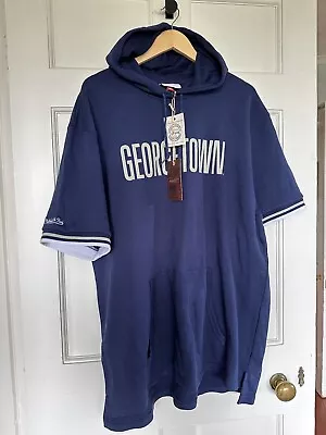 Buy *New* Rrp£70 Mitchell & Ness Georgetown NBA French Terry Mens Pullover Hoody XXL • 35£