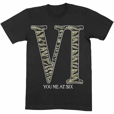 Buy Unisex T-shirt You Me At Six Camo VI • 14.99£