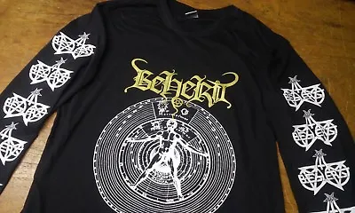 Buy BEHERIT - Drawing Down The Moon T-Shirt Mayhem SARCOFAGO Impaled Nazarene SAMAEL • 25.55£