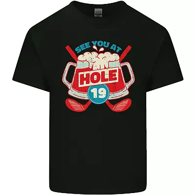 Buy Golf See You At Hole Funny 19th Hole Beer Mens Cotton T-Shirt Tee Top • 11.75£