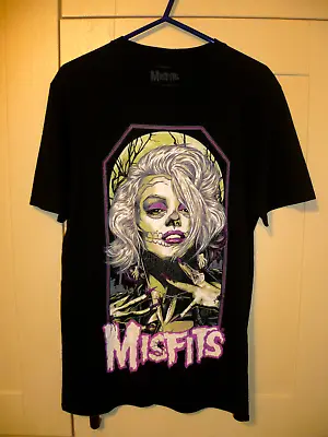 Buy Misfits - 2021 Original  Zombie Girl  Black T-shirt (medium) • 7.99£