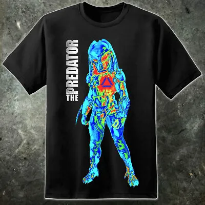 Buy Predator Thermal Fugitive Yautja Movie T Shirt Poster Arnie Nostromo Aliens Mens • 13.19£