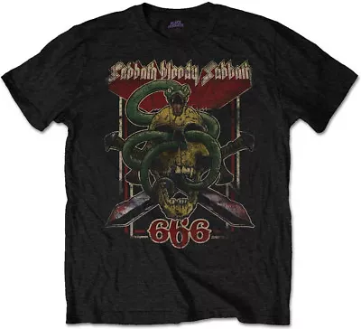 Buy Black Sabbath Bloody Sabbath 666 T-Shirt OFFICIAL • 15.19£