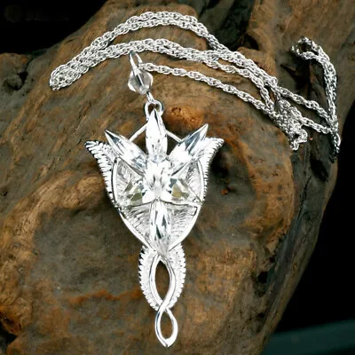 Buy Lord Of The Rings Evenstar Pendant Of Arwen Necklace 925 Sterling Silver Jewelry • 52.20£