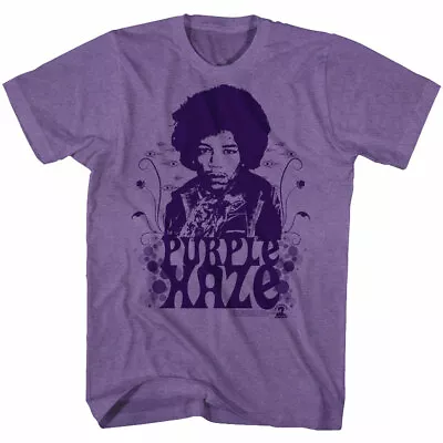 Buy Jimi Hendrix Purple Haze Men's T Shirt Rock Merch • 42.23£
