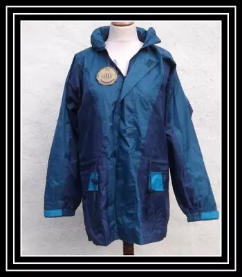 Buy Storm Rebels Green & Blue Waterproof Jacket Size S NWT • 14.99£