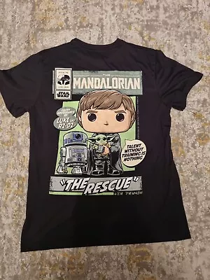 Buy Funko Pop Tees T Shirt Star Wars Luke With Child Grogu R2D2 Mandalorian Medium  • 4.99£