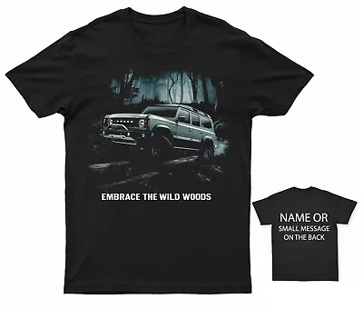 Buy Embrace The Wild Woods T-Shirt | Forest Off-Road Explorer Tee • 12.95£