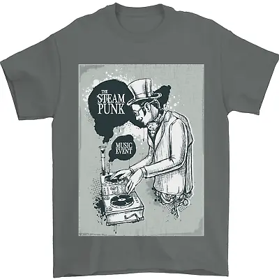 Buy Steampunk Music Event Mens T-Shirt 100% Cotton • 8.49£
