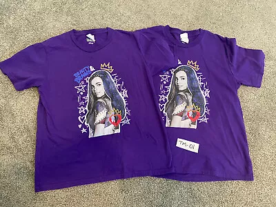 Buy Descendants EVIE Disney Shirt- Twin Girl Matching Size YM • 1.57£
