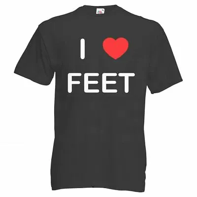 Buy I Love Feet - T Shirt • 14.99£