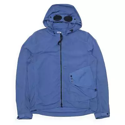 Buy CP Company Chrome Goggle Pocket Jacket Size Small  Blue • 189£