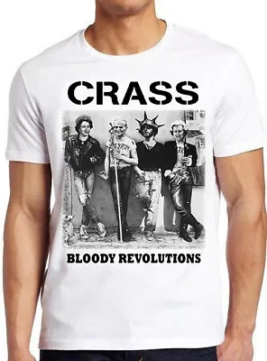 Buy Bloody Revolutions Crass Punk Rock Retro Cool Top Gift Tee T Shirt 1555 • 7.35£