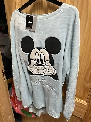 Buy Mickey Mouse Fleece Pyjamas, Size 20-22, New, From George • 25£