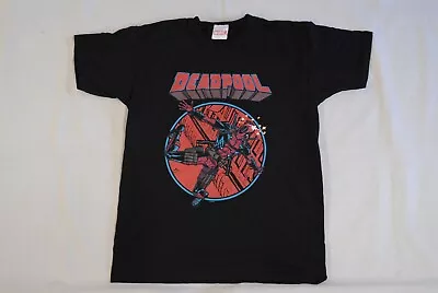 Buy Deadpool Seeing Stars T Shirt New Official Marvel Superhero Game Retro Design • 7.99£
