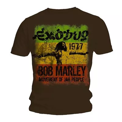 Buy Bob Marley Exodus Movement Of Jah People T-Shirt OFFICIAL • 14.89£