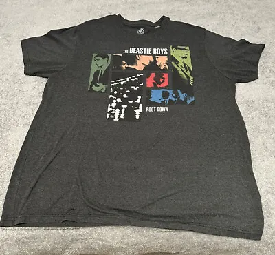 Buy The Beastie-Boys Root-Down Tour Merch Gray 2019 Men’s T-Shirt 3XL Preowned • 18.89£