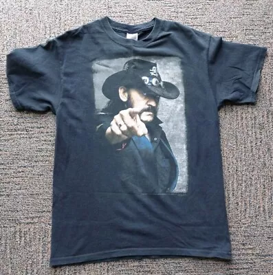 Buy Mens Black Gildan Lemmy Motorhead T Shirt. Size M.  • 6£