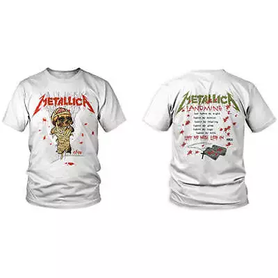 Buy Metallica Unisex T-Shirt: One Landmine (Back Print) OFFICIAL NEW  • 19.91£