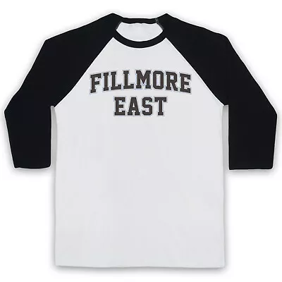 Buy Fillmore East Unofficial Legendary Venue New York Nyc 3/4 Sleeve Baseball Tee • 23.99£