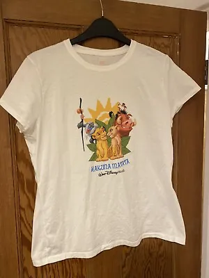 Buy The Lion King Disney World T Shirt Size M • 9£