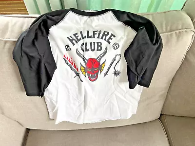 Buy Stranger Things Official Season 4 T-shirt Hellfire Club - Youth Small • 4£