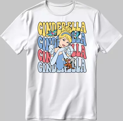 Buy Rapunzel Princess Disney Short Sleeve White-Black Men's / Women's T Shirt C533 • 11£