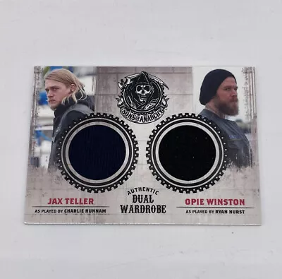 Buy Sons Of Anarchy Dual Authentic Wardrobe Card Of Jax Teller & Opie Winston. DM1 • 48.25£