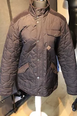Buy Next Black All Season Puffer Jacket Corduroy Patches Inside Pocket Medium • 14£