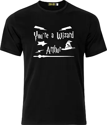 Buy Personalised Your A Wizard Harry Potter Xmas Present Funny Humour Cotton T Shirt • 9.99£