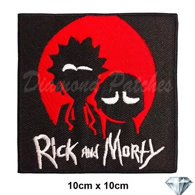 Buy Rick And Morty Embroidery Patch Iron Sew On Movie Fashion Badge Cartoon • 2.49£