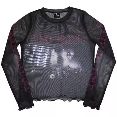 Buy Pink Floyd Ladies Long Sleeve T-Shirt: Live Band (Mesh) OFFICIAL NEW  • 19.91£