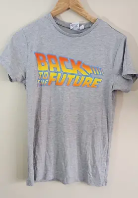 Buy Primark Back To The Future  Grey T Shirt Size Small - Free Postage  • 8.90£
