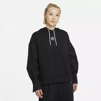 Buy Nike Icon Clash Women Hoodie Medium Fleece Pullover Sweatshirt Swoosh Cufflinks • 49.95£