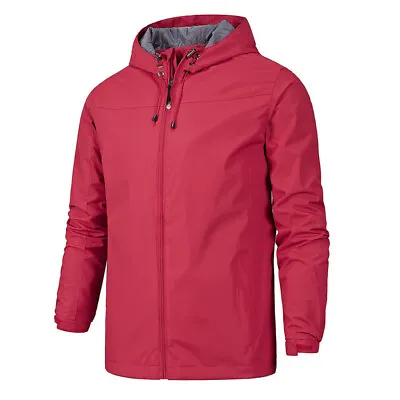 Buy Jacket Coat Winter Warm Hooded Waterproof Windproof Outdoor Mens Hiking Work • 20.15£