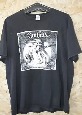 Buy Anthrax They've Got It All Wrong Anarcho Punk T-Shirt XL Black Vintage Rock Band • 26.88£