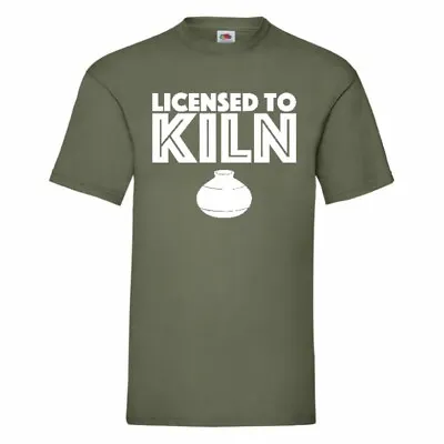 Buy Licensed To Kiln Pottery T Shirt Small-2XL • 10.89£