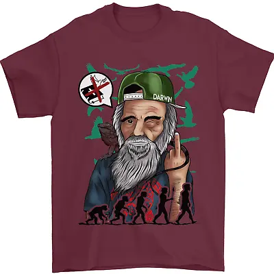 Buy Charles Darwin Evolution Atheist Atheism Mens T-Shirt 100% Cotton • 7.99£