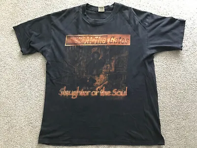 Buy At The Gates Slaughter Of The Soul Xl '95 Tshirt-entombed,in Flames • 124.19£