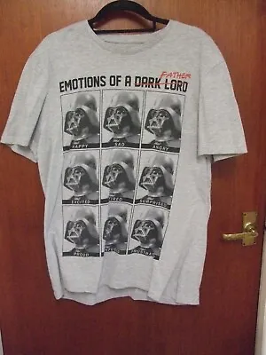 Buy Good  Star Wars  Emotions Of A Dark Lord/father  T Shirt.large Size. • 12£
