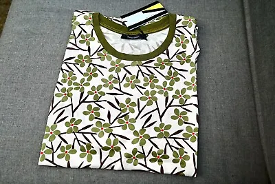Buy Hunter Gather Cotton T-Shirt Top - Olive Green/Brown/White Red Crew Neck XXL 2XL • 8.99£