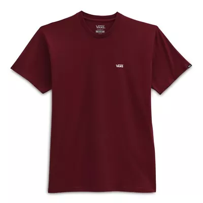 Buy T-shirt Universal Men Vans MN Left Chest Logo Tee VN0A3CZEBRG1 Burgundy • 130.80£