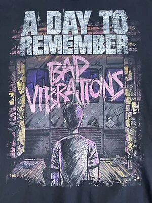 Buy A Day To Remember ADTR Bad Vibrations Men’s / Women’s T-shirt Band Size L Large • 63.20£